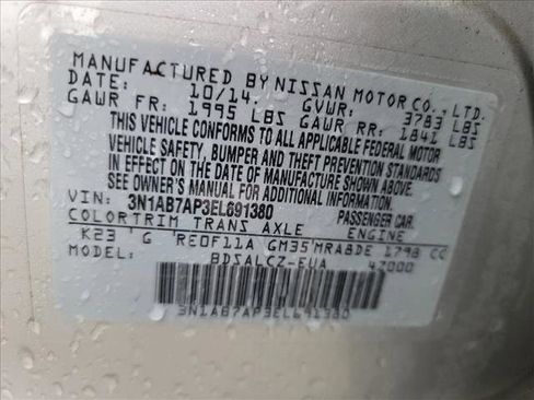 Used 2014 Nissan Sentra S FWD image 22