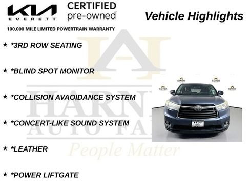 Used 2014 Toyota Highlander Limited Platinum FWD image 18