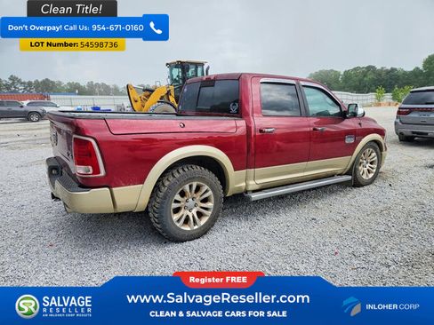 Used 2015 RAM 1500 Laramie Longhorn AWD/4WD image 4