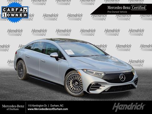 Used 2022 Mercedes-Benz EQS 580 4MATIC Sedan image 1