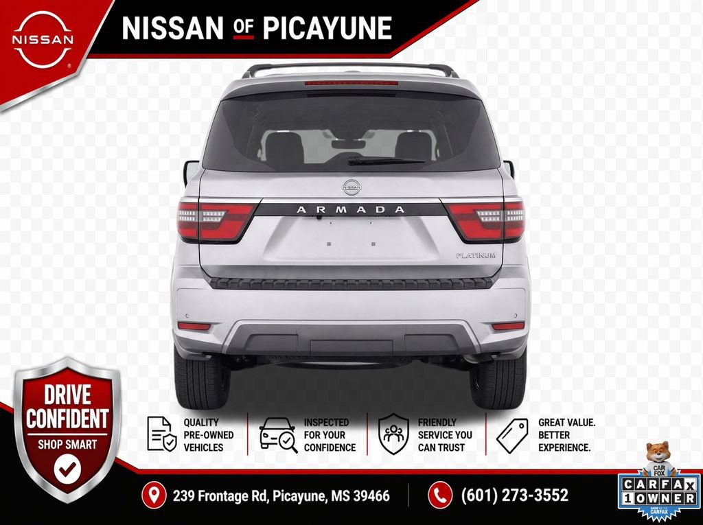 Used 2022 Nissan Armada Platinum w/ Captain's Chairs Package RWD image 4