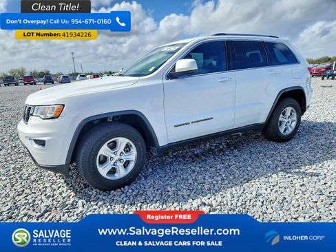 Used 2017 Jeep Grand Cherokee Laredo w/ Quick Order Package 2BE image 1
