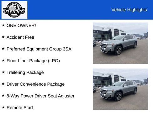 Used 2023 GMC Acadia SLE w/ Driver Convenience Package image 2