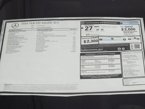 New 2026 Mercedes-Benz GLB 250 4MATIC image 36