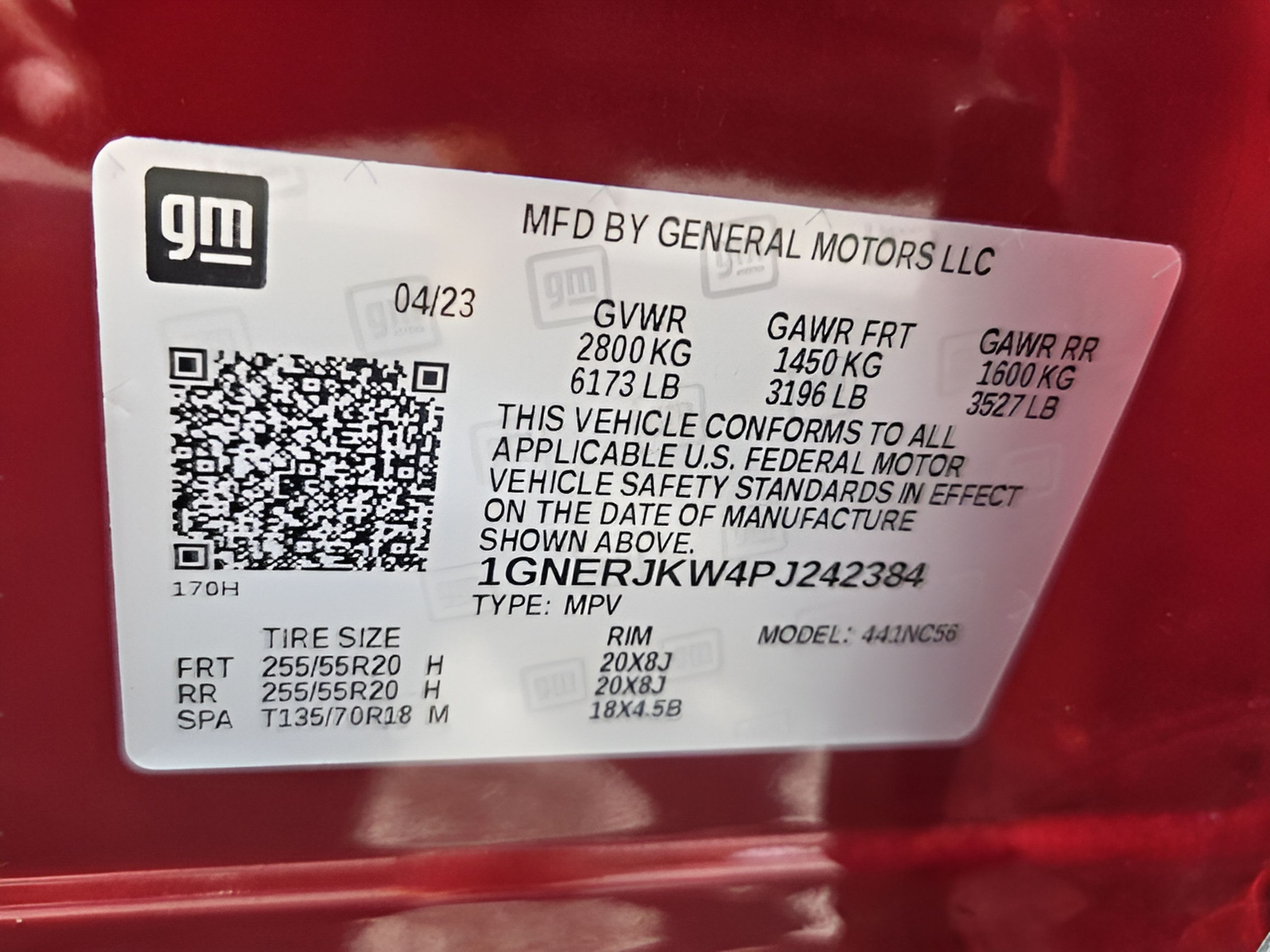 Used 2023 Chevrolet Traverse RS FWD image 16