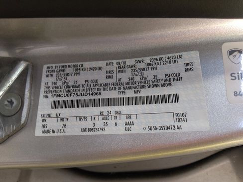 Used 2018 Ford Escape S image 33