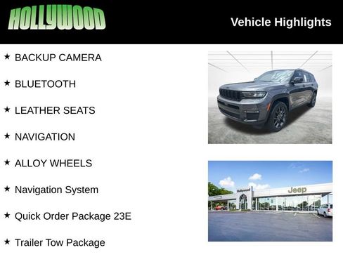 Used 2025 Jeep Grand Cherokee L Limited w/ Trailer Tow Package AWD/4WD image 3