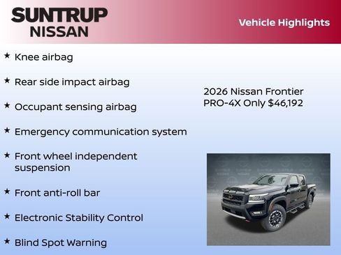 New 2026 Nissan Frontier PRO-4X w/ Pro Premium Package image 23