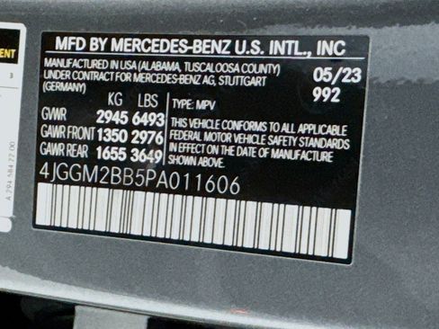 Certified 2023 Mercedes-Benz EQE 350+ SUV image 24