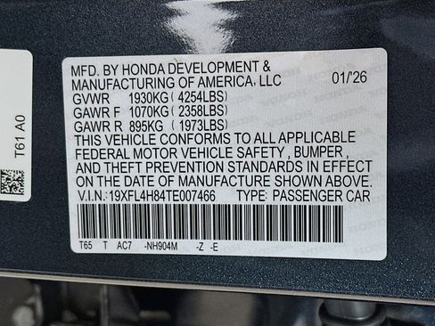 New 2026 Honda Civic Sport image 31