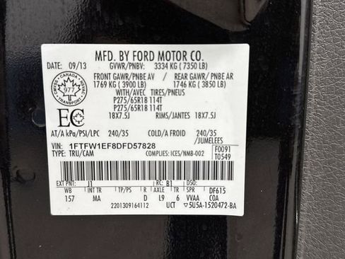 Used 2013 Ford F150 XLT w/ Luxury Equipment Group image 36