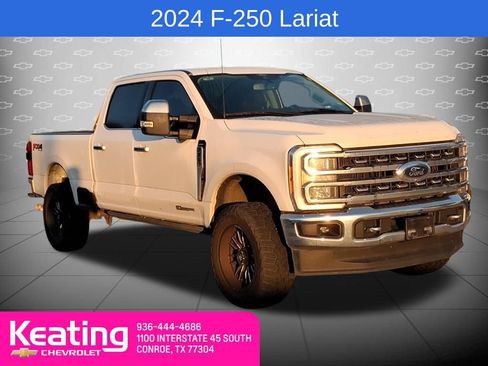 Used 2024 Ford F250 Lariat w/ Chrome Package image 2