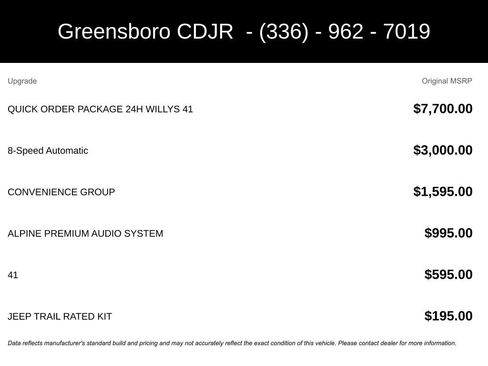 New 2026 Jeep Wrangler Willys image 5