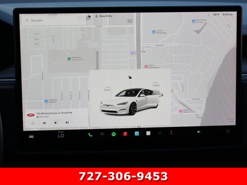 Used 2021 Tesla Model S Plaid AWD/4WD image 3