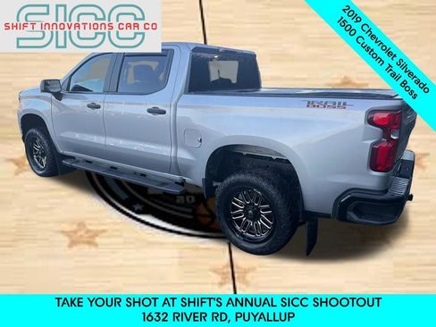 Used 2019 Chevrolet Silverado 1500 Custom Trail Boss image 4