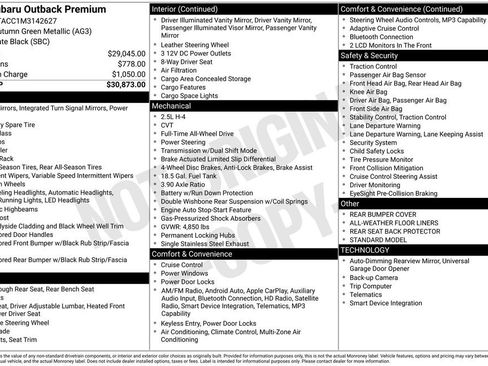 Used 2021 Subaru Outback Premium image 5