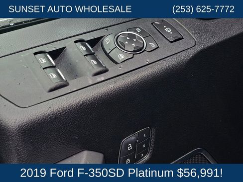 Used 2019 Ford F350 Platinum w/ Platinum Ultimate Package AWD/4WD image 30
