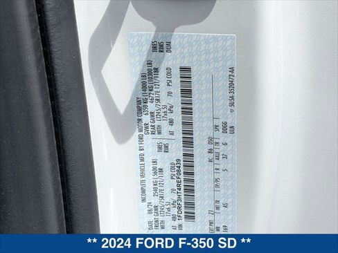 New 2024 Ford F350 XL w/ XL Chrome Package AWD/4WD image 17