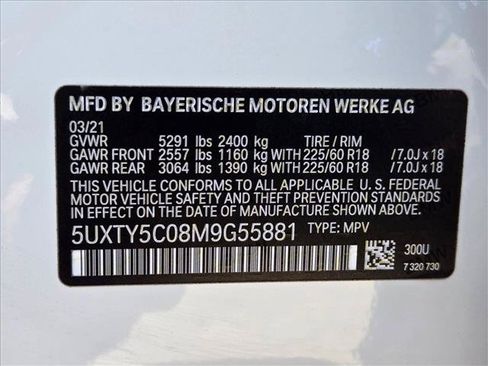 Used 2021 BMW X3 xDrive30i w/ Convenience Package AWD/4WD image 26
