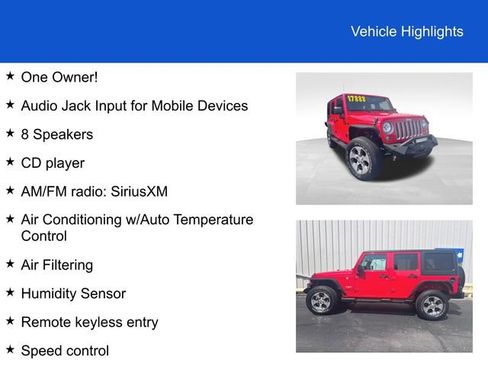 Used 2016 Jeep Wrangler Unlimited Sahara w/ Connectivity Group AWD/4WD image 2