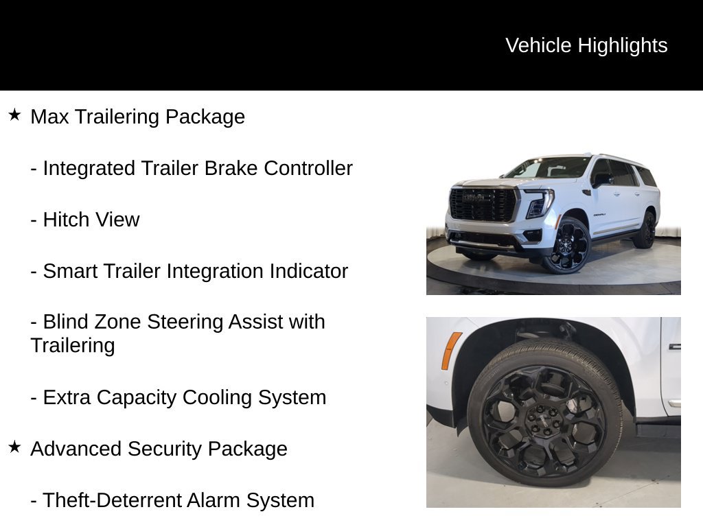 Used 2026 GMC Yukon XL Denali w/ Denali Reserve Package AWD/4WD image 25