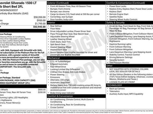 Used 2022 Chevrolet Silverado 1500 LT AWD/4WD image 12