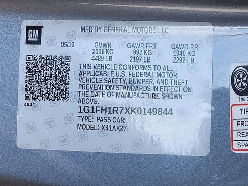 Used 2019 Chevrolet Camaro SS image 31