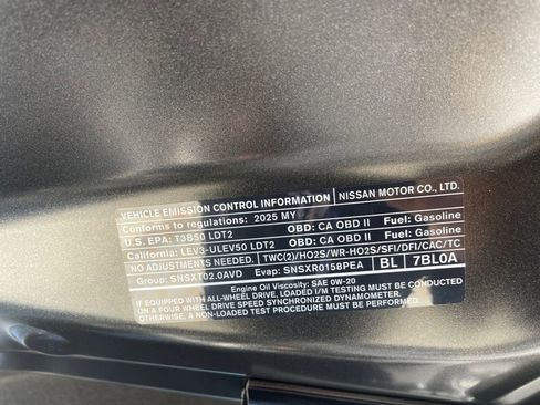 New 2025 Nissan Murano SL w/ Cargo Package image 34