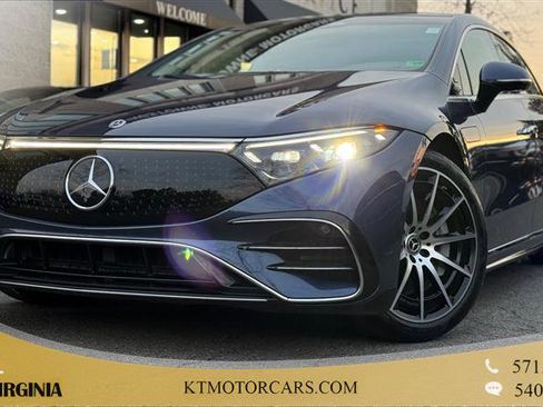 Used 2023 Mercedes-Benz EQS 580 4MATIC Sedan image 1