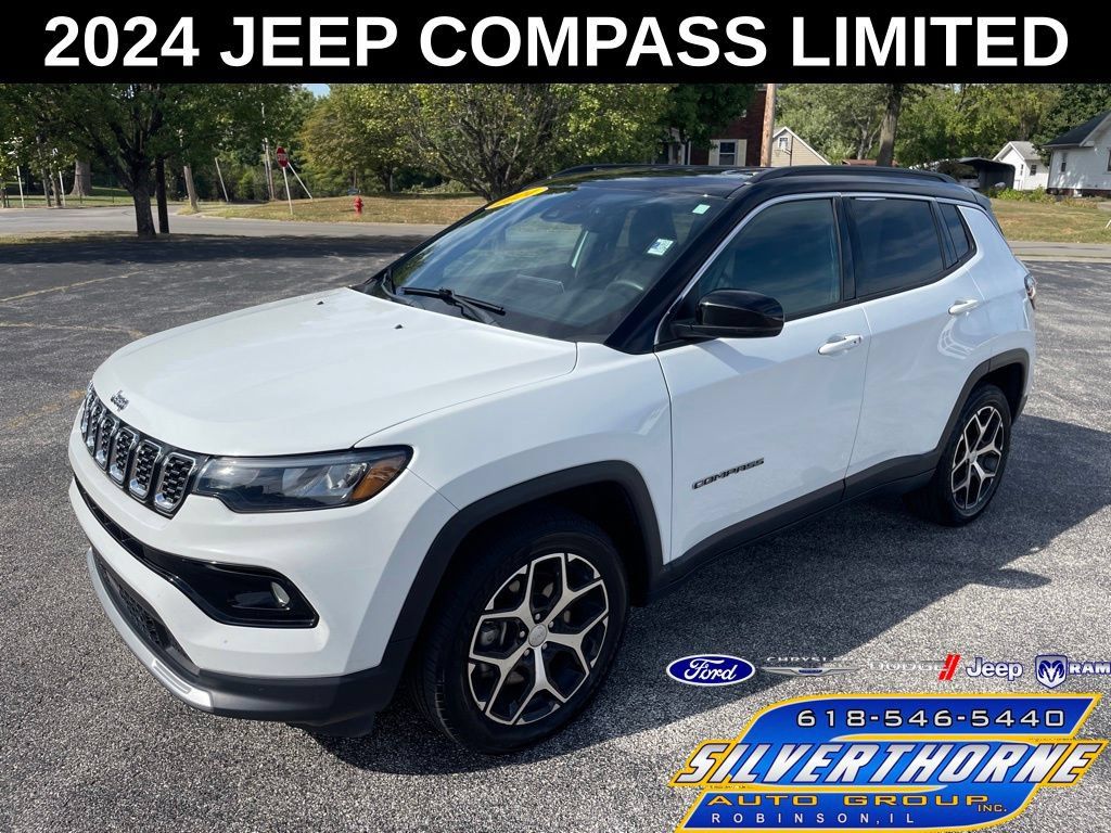 Used 2024 Jeep Compass Limited AWD/4WD image 1