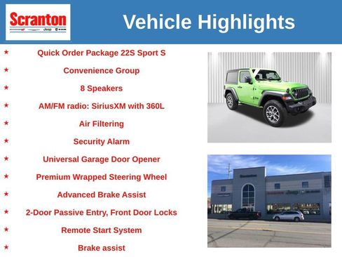 New 2026 Jeep Wrangler Sport S image 6