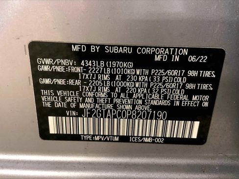 Certified 2023 Subaru Crosstrek 2.0i Premium image 33