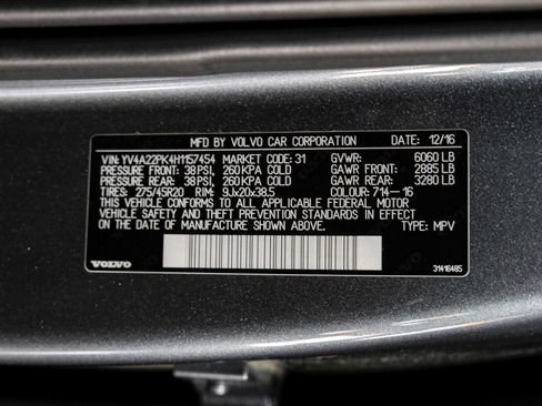 Used 2017 Volvo XC90 T6 Momentum w/ Convenience Package AWD/4WD image 63