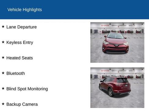 Used 2018 Toyota RAV4 XLE AWD/4WD image 2
