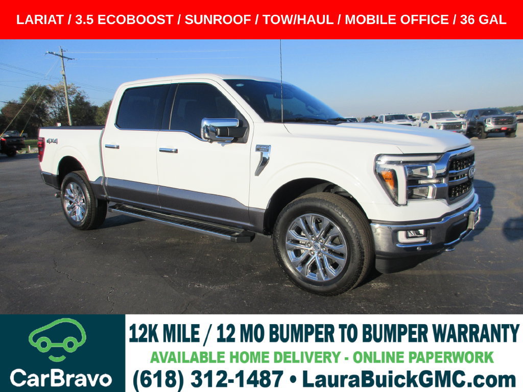 Used 2024 Ford F150 Lariat w/ Tow/Haul Package AWD/4WD image 1