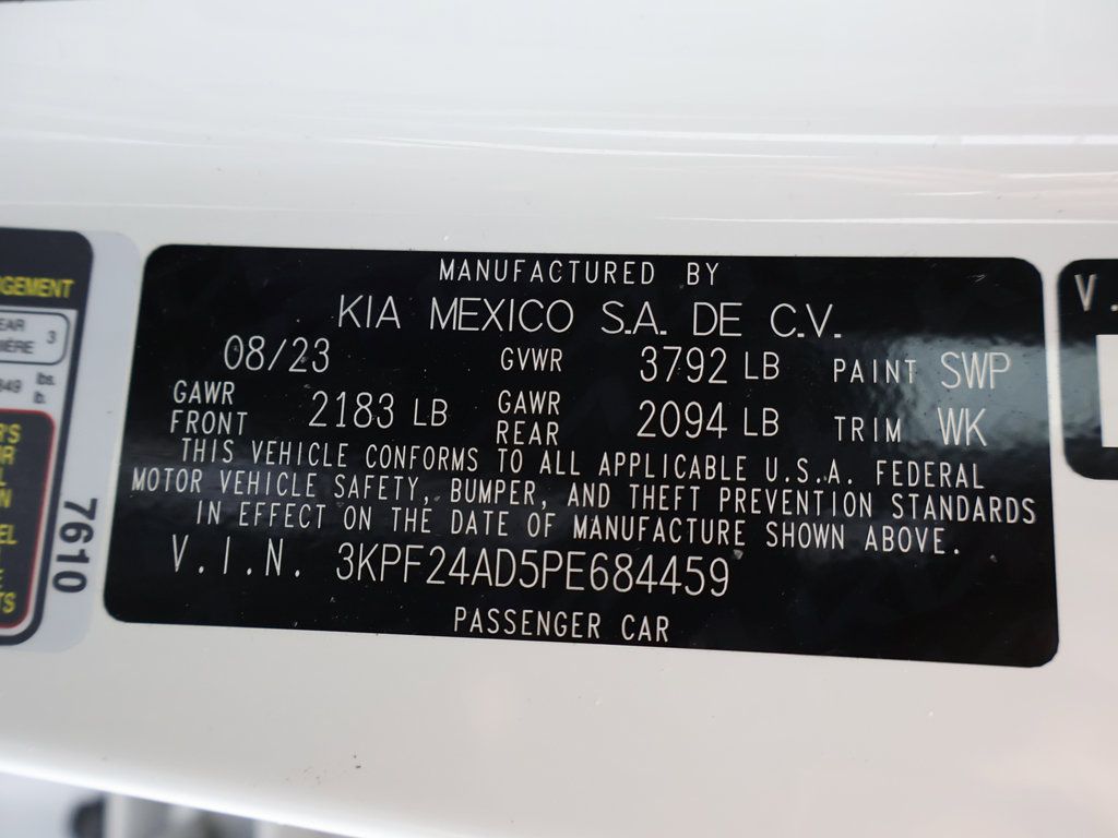 Used 2023 Kia Forte LXS w/ LXS Technology Package FWD image 46