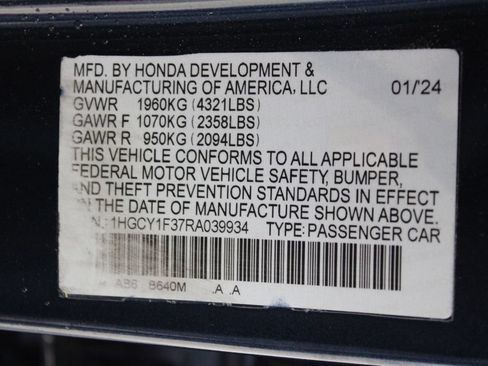 Used 2024 Honda Accord EX image 30