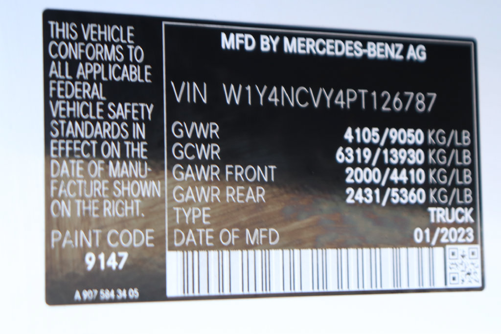 Used 2023 Mercedes-Benz Sprinter 2500 w/ Acoustic Package image 47