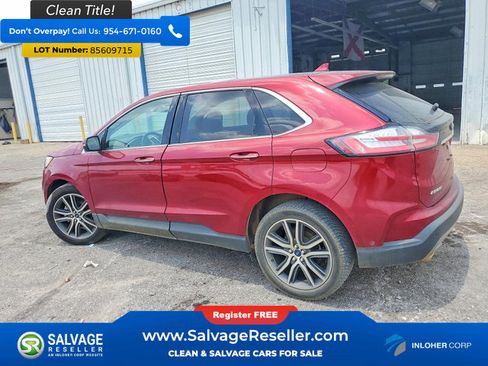 Used 2019 Ford Edge Titanium w/ Equipment Group 301A FWD image 3