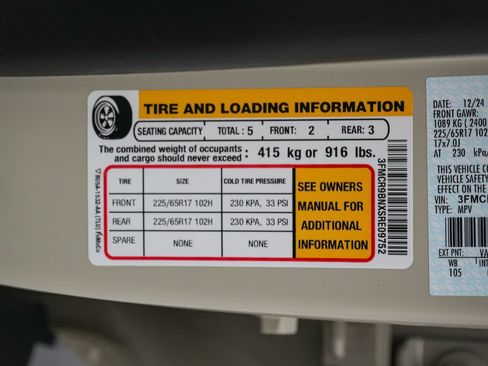 Certified 2025 Ford Bronco Sport Big Bend w/ Convenience Package AWD/4WD image 28