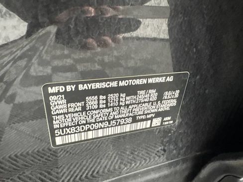 Used 2022 BMW X3 M40i w/ Parking Assistance Package AWD/4WD image 12