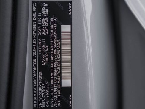 New 2026 Volvo XC90 B6 Ultra image 39