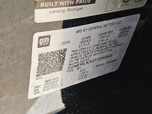 New 2026 Chevrolet Traverse RS image 18