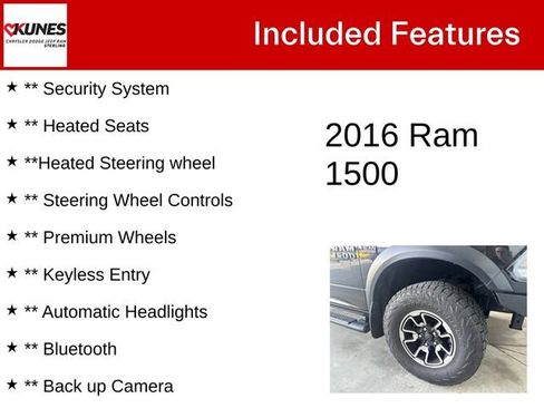Used 2016 RAM 1500 Rebel w/ Luxury Group AWD/4WD image 4