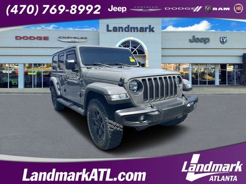 Used 2023 Jeep Wrangler Unlimited Sahara w/ Cold Weather Group AWD/4WD image 1