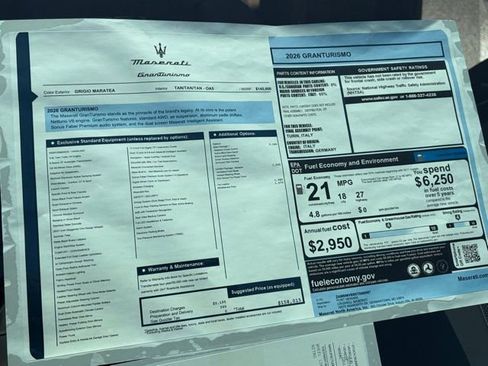 New 2026 Maserati GranTurismo Modena image 45