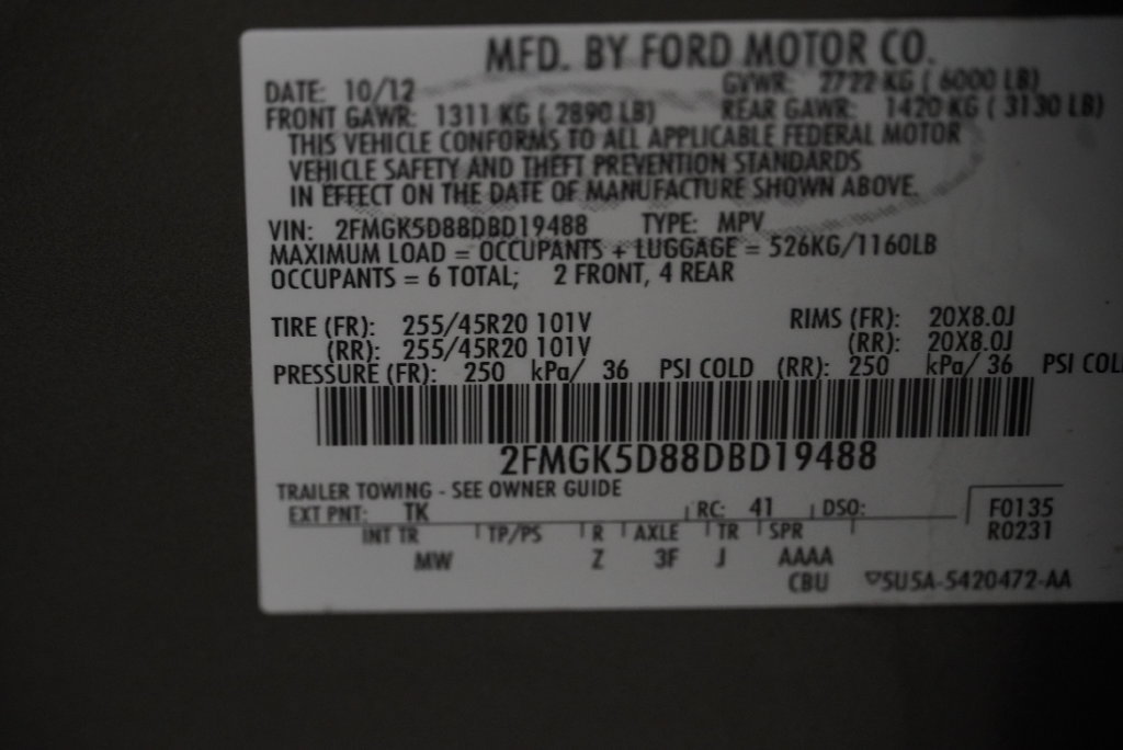 Used 2013 Ford Flex Limited FWD image 49