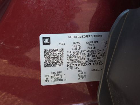 Used 2024 Chevrolet Trax ACTIV w/ Sunroof Package image 14