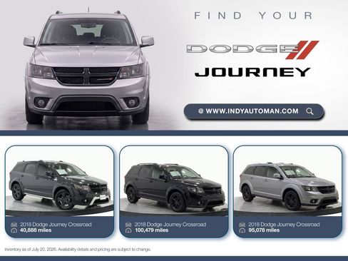 Used 2018 Dodge Journey Crossroad AWD/4WD image 14