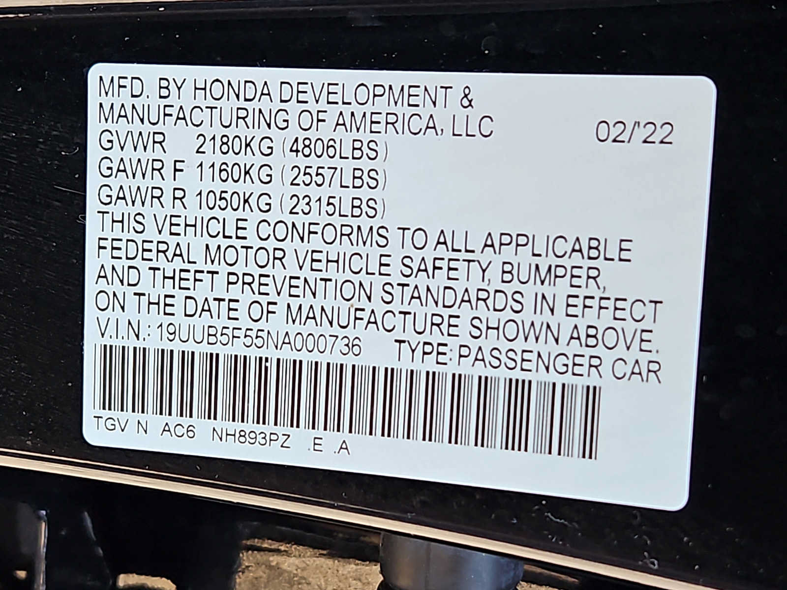 Used 2022 Acura TLX w/ A-SPEC Package FWD image 29